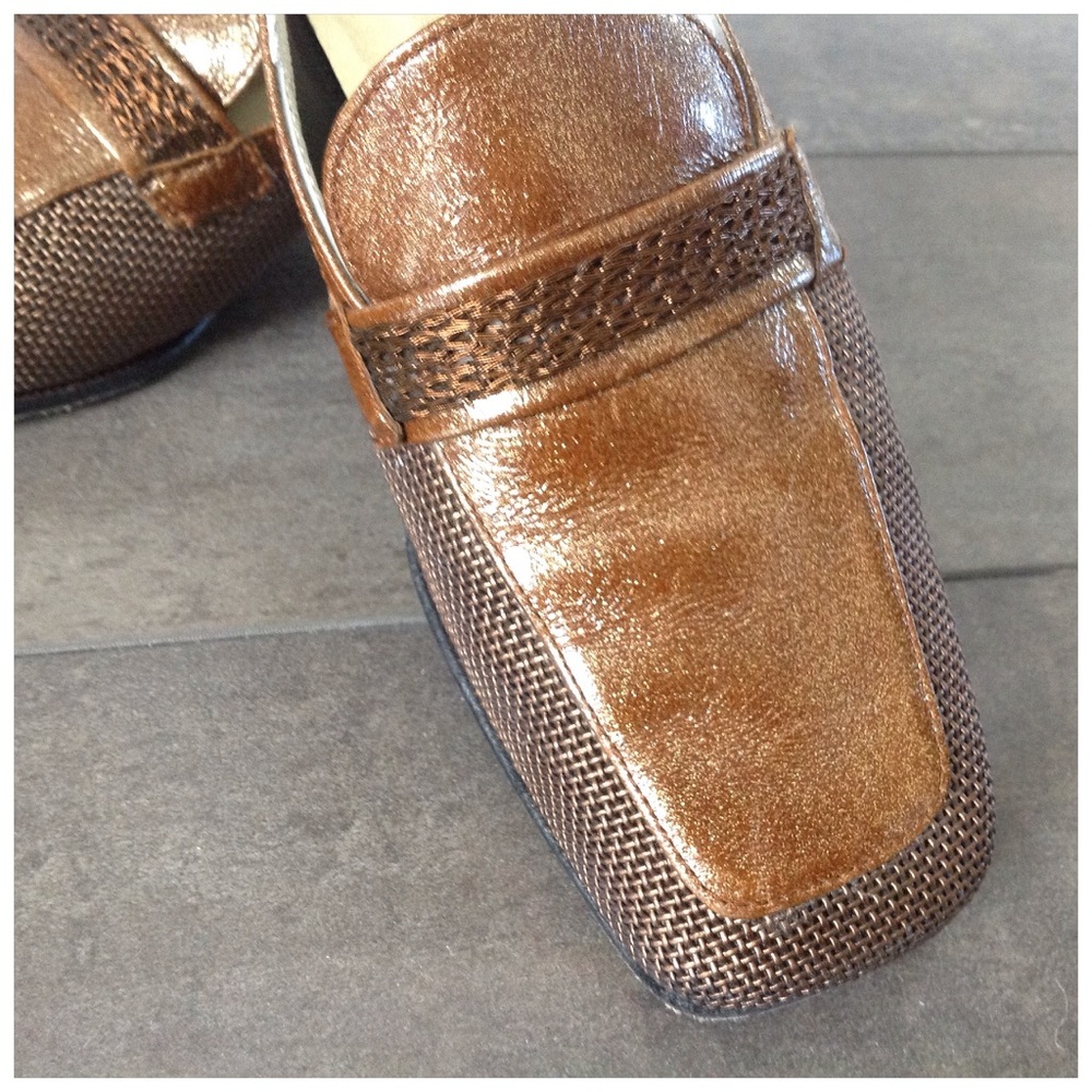 Metallic Copper Shoes - Picture 2 of 6